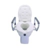 Raising toilet seat with foldable handrails AT51205 Raising toilet seat with foldable handrails AT51205
