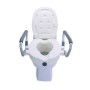 Raising toilet seat with foldable handrails AT51205