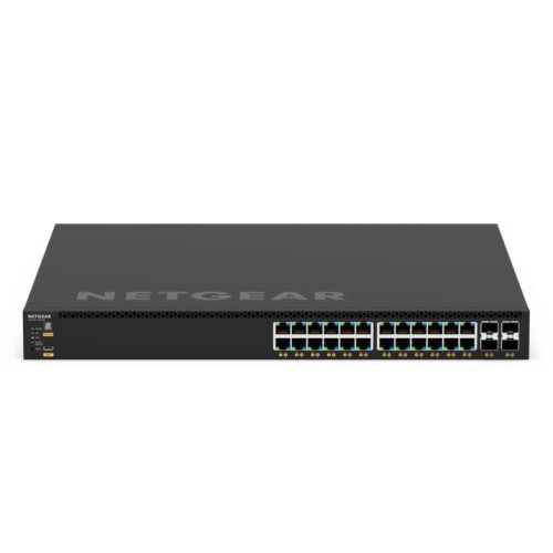 NETGEAR GSM4328-100AJS Managed L3 Gigabit Ethernet (10/100/1000) Power over Ethernet (PoE) 1U Black NETGEAR GSM4328-100AJS Managed L3 Gigabit Ethernet (10/100/1000) Power over Ethernet (PoE) 1U Black