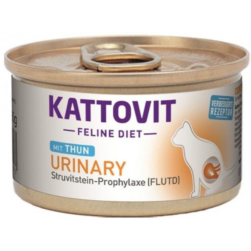 KATTOVIT Feline Diet Urinary Tuna - wet cat food - 85g KATTOVIT Feline Diet Urinary Tuna - wet cat food - 85g