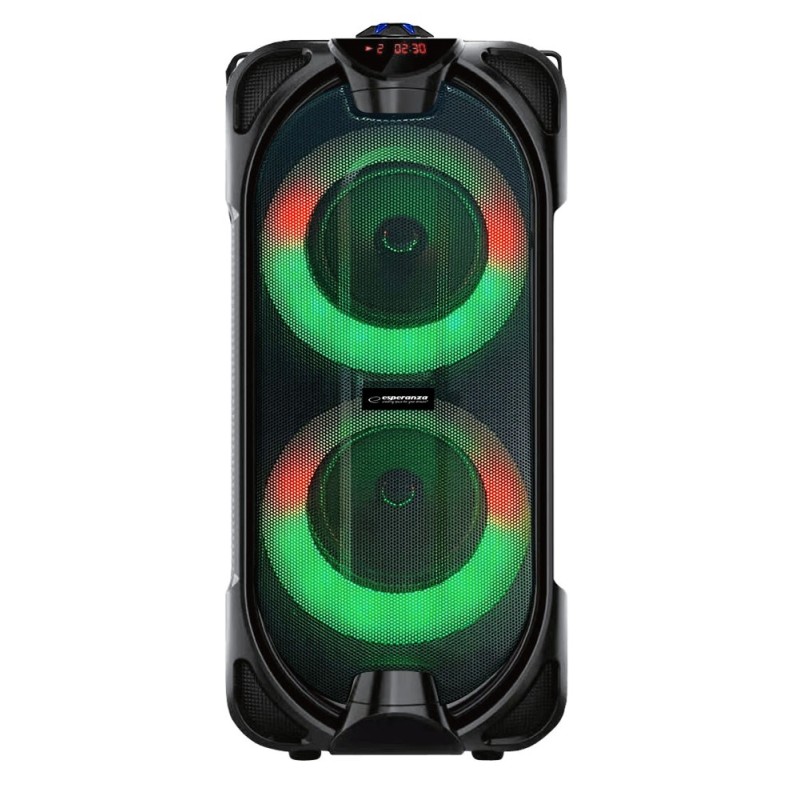 Esperanza EP157 BT FM LED RGB Speaker Black 10W Esperanza EP157 BT FM LED RGB Speaker Black 10W