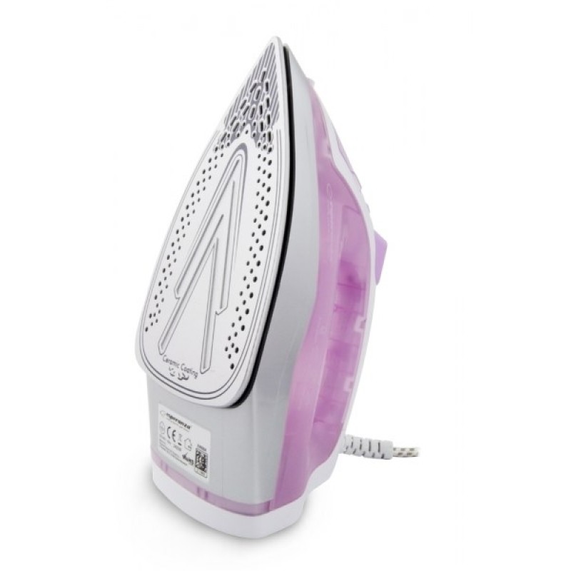 Esperanza EHI004 iron Dry & Steam iron Ceramic soleplate 2400 W Purple, White Esperanza EHI004 iron Dry & Steam iron Ceramic soleplate 2400 W Purple, White
