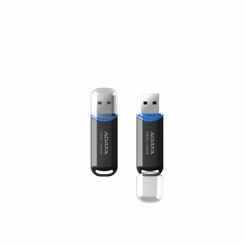 ADATA C906 USB flash drive 64 GB USB Type-A 2.0 Black ADATA C906 USB flash drive 64 GB USB Type-A 2.0 Black