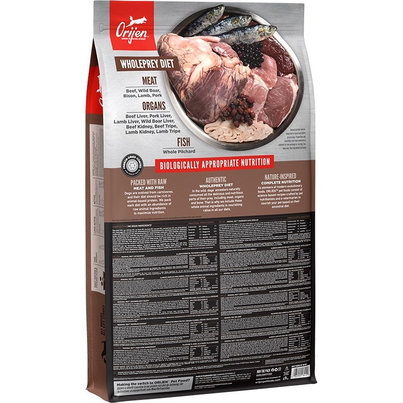 ORIJEN Regional Red - dry dog food - 11,4 kg ORIJEN Regional Red - dry dog food - 11,4 kg
