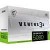 MSI VENTUS GEFORCE RTX 5080 16G 3X OC WHITE graphics card NVIDIA 16 GB GDDR7 MSI VENTUS GEFORCE RTX 5080 16G 3X OC WHITE graphics card NVIDIA 16 GB GDDR7
