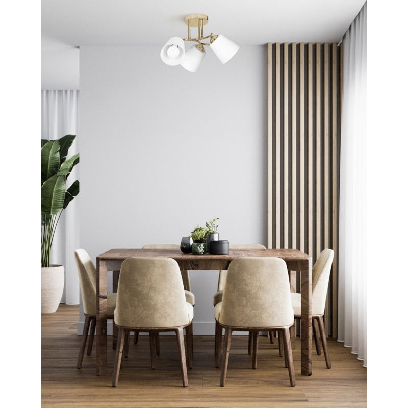 Activejet pendant lamp AJE-EMILY 3P GOLD E27 3x40W Activejet pendant lamp AJE-EMILY 3P GOLD E27 3x40W