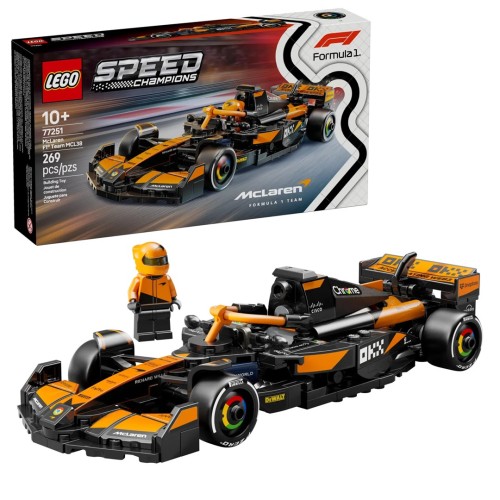 LEGO SPEED CHAMPIONS 77251 McLaren F1 Team MCL38 Race Car LEGO SPEED CHAMPIONS 77251 McLaren F1 Team MCL38 Race Car