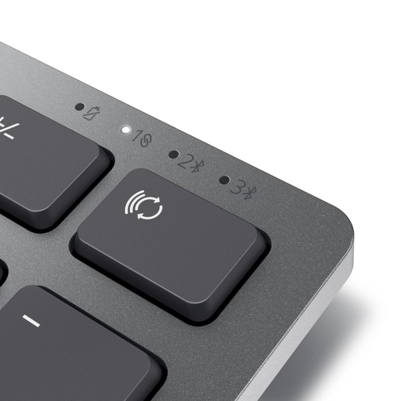DELL KB700 keyboard Bluetooth QWERTY US International Grey DELL KB700 keyboard Bluetooth QWERTY US International Grey