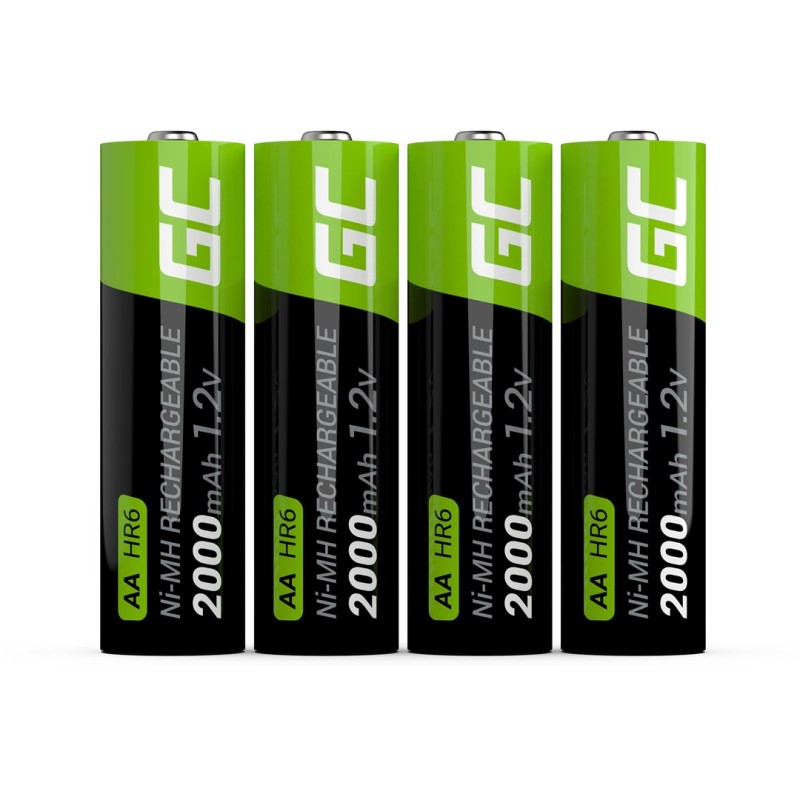 Green Cell GR02 household battery Rechargeable battery AA Nickel-Metal Hydride (NiMH) Green Cell GR02 household battery Rechargeable battery AA Nickel-Metal Hydride (NiMH)