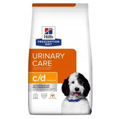 HILL'S PRESCRIPTION DIET Urinary Care Canine c/d Multicare Dry dog food Chicken 4 kg HILL'S PRESCRIPTION DIET Urinary Care Canine c/d Multicare Dry dog food Chicken 4 kg