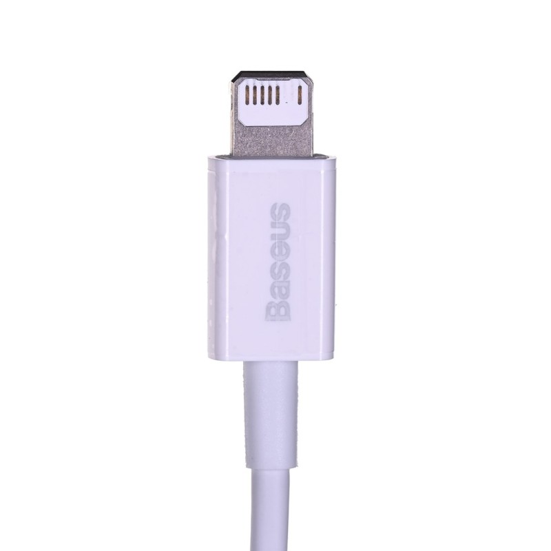 Baseus CALYS-A02 mobile phone cable White 1 m USB A Lightning Baseus CALYS-A02 mobile phone cable White 1 m USB A Lightning