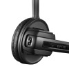 EPOS | SENNHEISER IMPACT D 10 HS Headset Wireless In-Ear, Headband Black, Silver