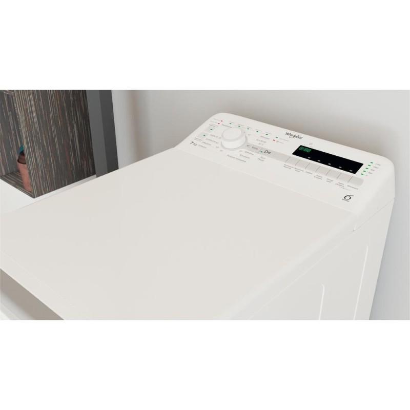 Whirlpool NTDLR 7220SS PL/N washing machine Top-load 7 kg 1200 RPM White Whirlpool NTDLR 7220SS PL/N washing machine Top-load 7 kg 1200 RPM White
