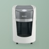 Leitz IQ OptiMax Small Office 350 Micro Cut Paper Shredder Security P5 22L - White Leitz IQ OptiMax Small Office 350 Micro Cut Paper Shredder Security P5 22L - White