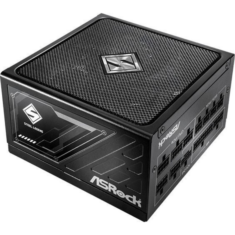 Zasilacz ASRock STEEL LEGEND 1000W 80 Plus Gold Zasilacz ASRock STEEL LEGEND 1000W 80 Plus Gold