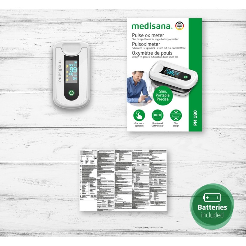 Medisana PM 180 pulse oximeter