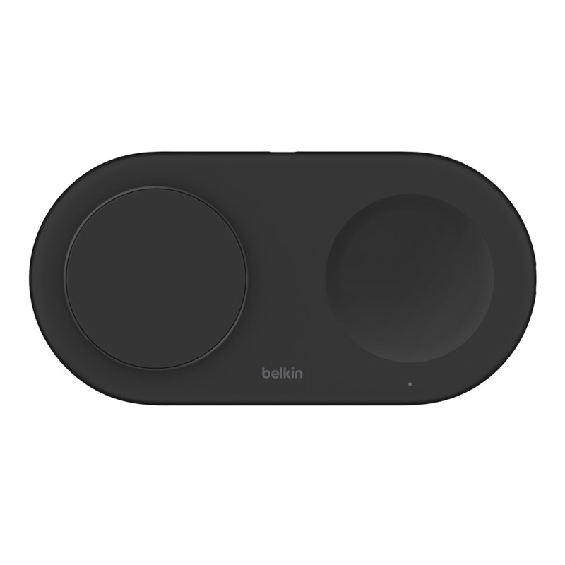 Belkin WIZ021VFBK - 2-in-1 wireless charging pad with Qi2 technology 15 W, black Belkin WIZ021VFBK - 2-in-1 wireless charging pad with Qi2 technology 15 W, black
