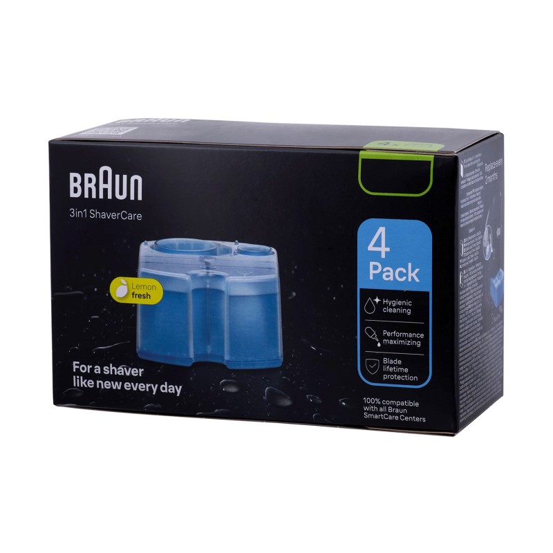 Braun 4 pack Cleaning cartridge Braun 4 pack Cleaning cartridge