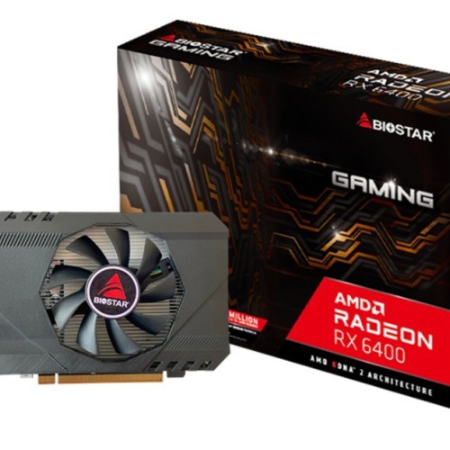 BIOSTAR RX 6400 4GB graphics card BIOSTAR RX 6400 4GB graphics card