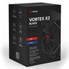 SAVIO VORTEX X2 BLACK CPU Cooler SAVIO VORTEX X2 BLACK CPU Cooler