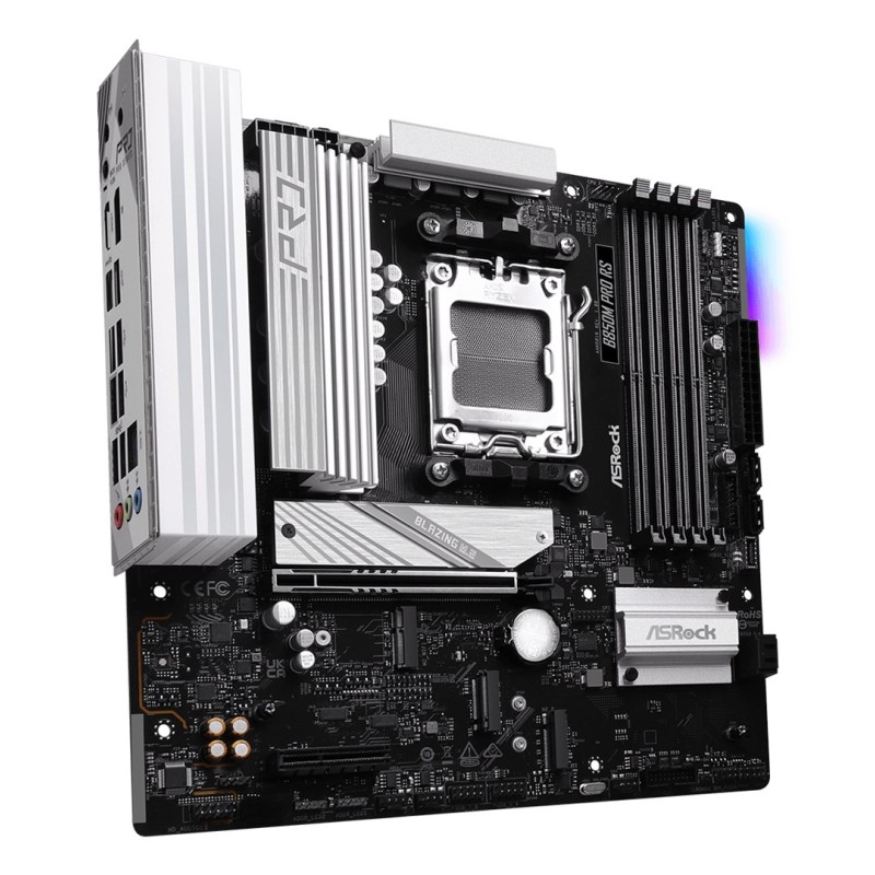 Asrock B850M Pro RS AMD B850 Socket AM5 micro ATX Asrock B850M Pro RS AMD B850 Socket AM5 micro ATX