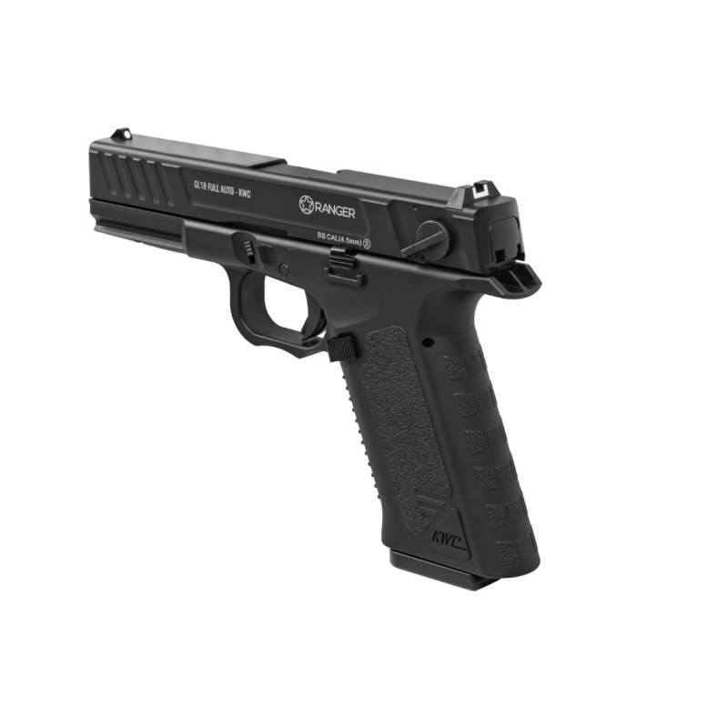 Air rifle pistol Ranger GL18 Full Auto Blowback Kal.4.5 BBS 18-shots KWC Air rifle pistol Ranger GL18 Full Auto Blowback Kal.4.5 BBS 18-shots KWC