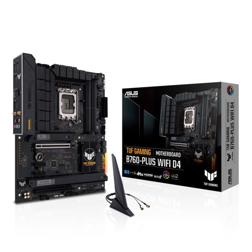 ASUS TUF GAMING B760-PLUS WIFI D4 Intel B760 LGA 1700 ATX ASUS TUF GAMING B760-PLUS WIFI D4 Intel B760 LGA 1700 ATX