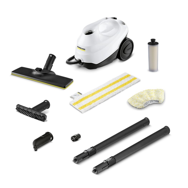 Kärcher SC 3 EasyFix Cylinder steam cleaner 0.5 L 1900 W Black, White Kärcher SC 3 EasyFix Cylinder steam cleaner 0.5 L 1900 W Black, White