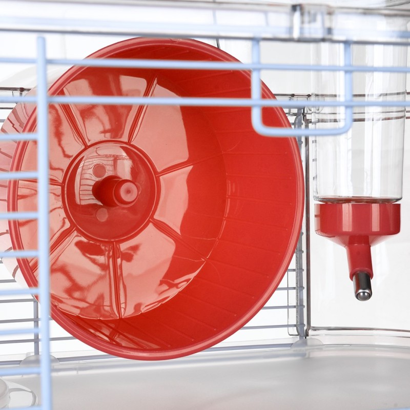 ZOLUX Rody3 Trio - rodent cage - red ZOLUX Rody3 Trio - rodent cage - red