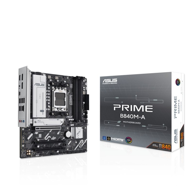 ASUS PRIME B840M-A-CSM AMD B840 Socket AM5 micro ATX ASUS PRIME B840M-A-CSM AMD B840 Socket AM5 micro ATX