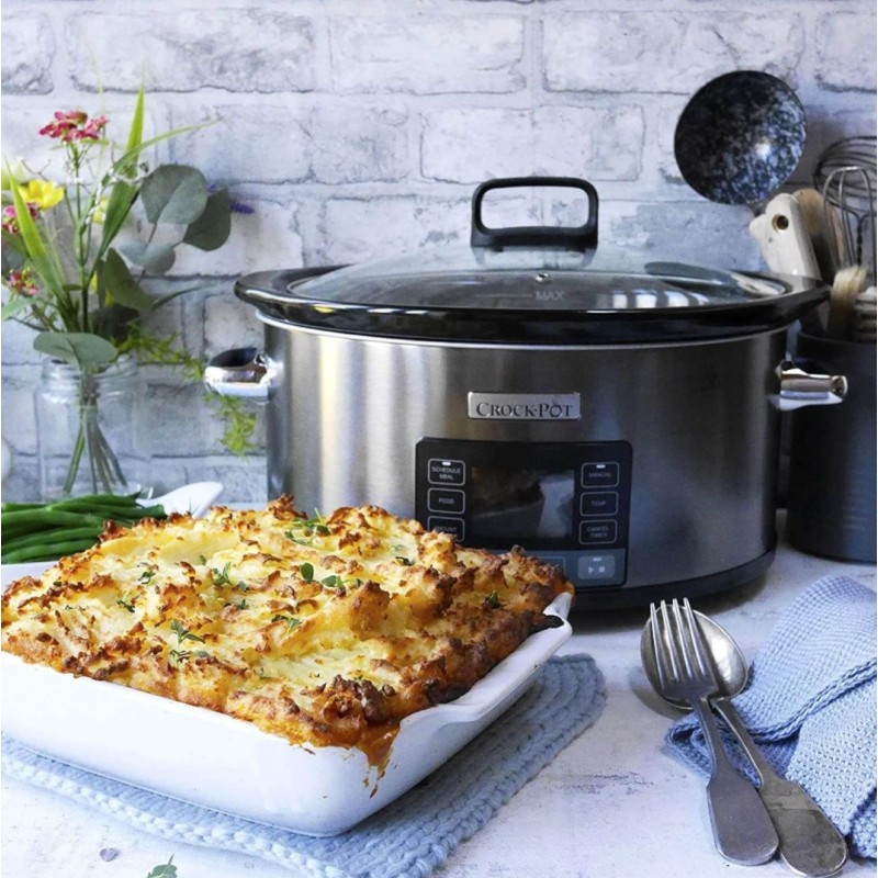 Crock-Pot CSC066X slow cooker 5.6 L 240 W Silver Crock-Pot CSC066X slow cooker 5.6 L 240 W Silver