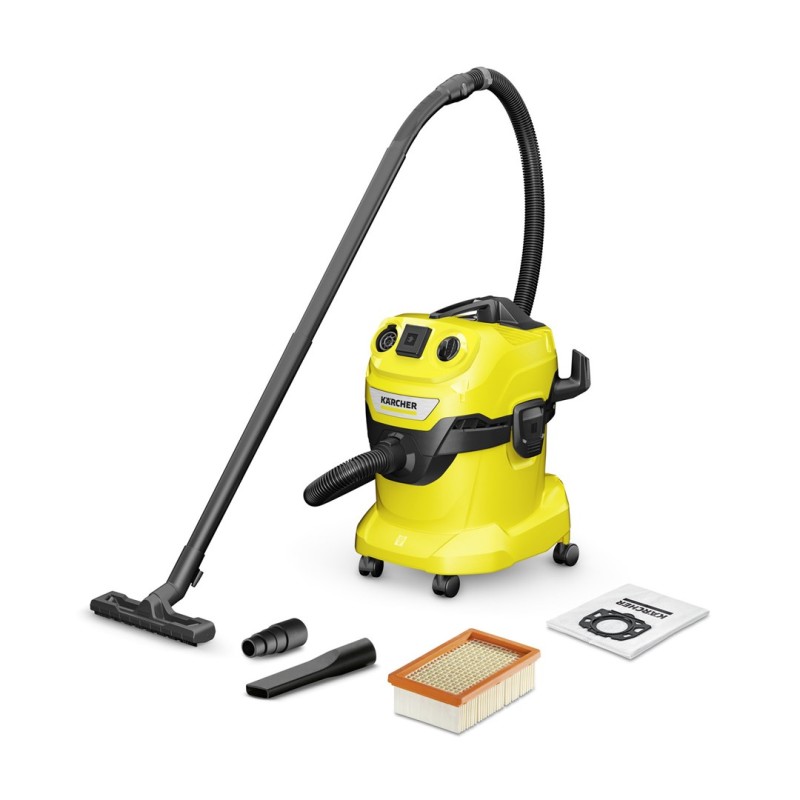 Kärcher WD 4 P V-20/5/22 Black, Yellow 20 L 1000 W Kärcher WD 4 P V-20/5/22 Black, Yellow 20 L 1000 W