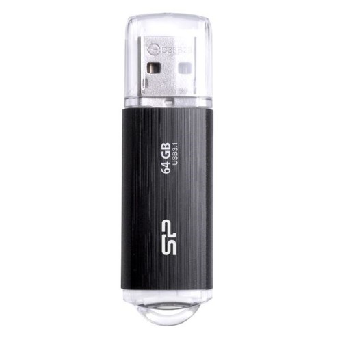 SILICON POWER Blaze B02 Pendrive USB flash drive 64 GB USB Type-A 3.2 Gen 1 (SP064GBUF3B02V1K) Black SILICON POWER Blaze B02 Pendrive USB flash drive 64 GB USB Type-A 3.2 Gen 1 (SP064GBUF3B02V1K) Black
