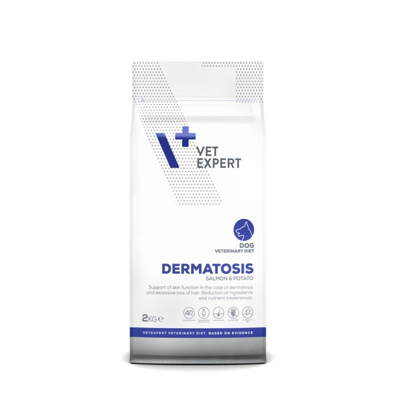 VET EXPERT Veterinary Diet Dermatosis Dog Salmon & Potato - dry dog food - 2 kg VET EXPERT Veterinary Diet Dermatosis Dog Salmon & Potato - dry dog food - 2 kg