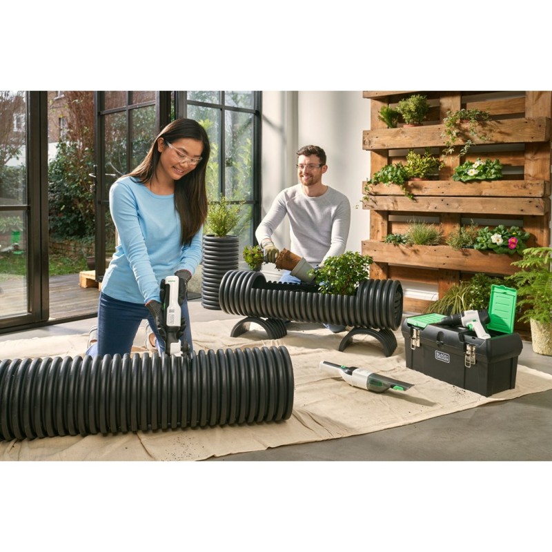 Black & Decker REVHV8C-QW handheld vacuum Black, White Bagless Black & Decker REVHV8C-QW handheld vacuum Black, White Bagless