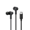 Belkin ROCKSTAR Headphones Wired In-ear Calls/Music USB Type-C Black Belkin ROCKSTAR Headphones Wired In-ear Calls/Music USB Type-C Black