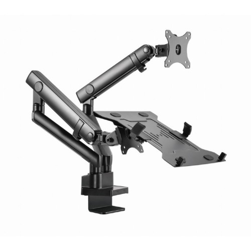 Gembird MA-DA3-02 Desk mounted adjustable monitor arm with notebook tray (full-motion), 17”-32”, up to 8 kg Gembird MA-DA3-02 Desk mounted adjustable monitor arm with notebook tray (full-motion), 17”-32”, up to 8 kg