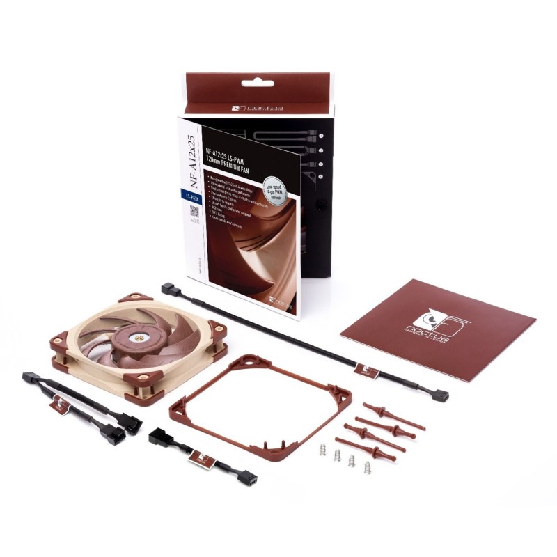 Noctua NF-A12x25 Computer case Fan 12 cm Beige, Brown Noctua NF-A12x25 Computer case Fan 12 cm Beige, Brown