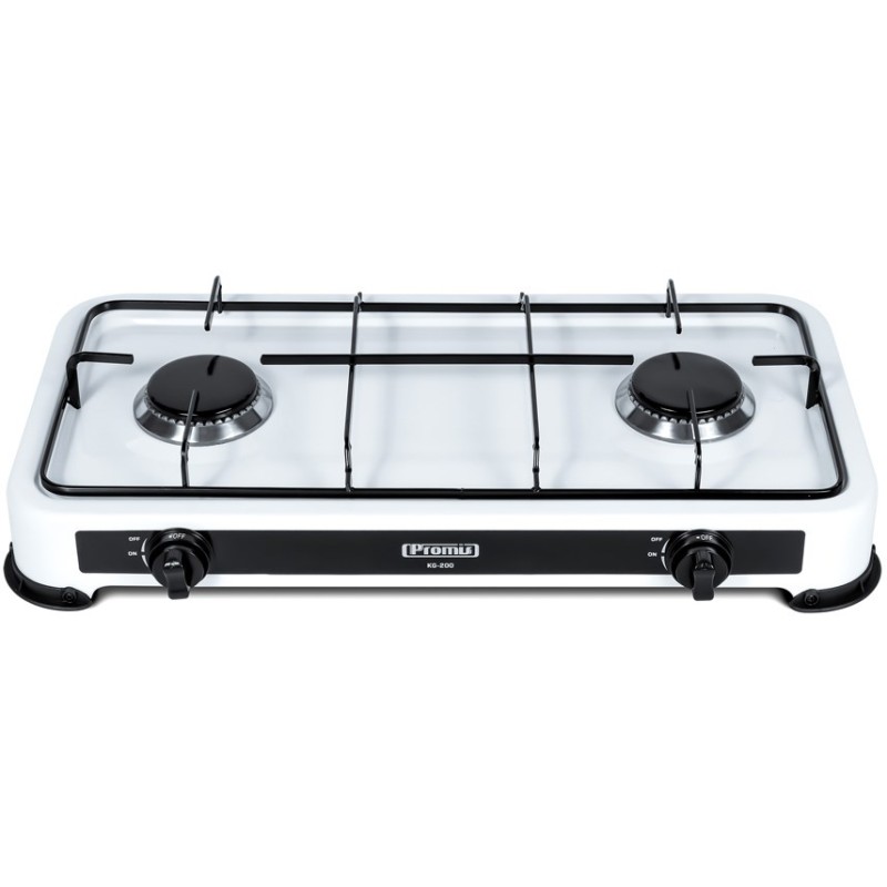 Gas cooker PROMIS KG200 WHITE WITHOUT REDUCER Gas cooker PROMIS KG200 WHITE WITHOUT REDUCER