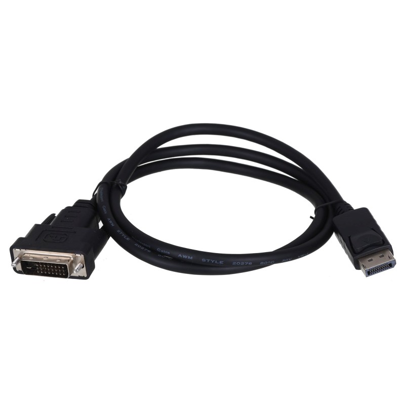 HL HL31914 video cable adapter 1 m DisplayPort DVI-I Black HL HL31914 video cable adapter 1 m DisplayPort DVI-I Black