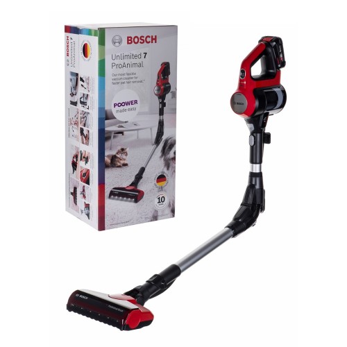 Bosch BBS711ANM stick vacuum/electric broom Bagless 0.3 L Black, Red, Stainless steel Bosch BBS711ANM stick vacuum/electric broom Bagless 0.3 L Black, Red, Stainless steel
