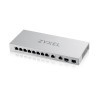 Zyxel XGS1010-12-ZZ0102F network switch Unmanaged Gigabit Ethernet (10/100/1000) Grey Zyxel XGS1010-12-ZZ0102F network switch Unmanaged Gigabit Ethernet (10/100/1000) Grey