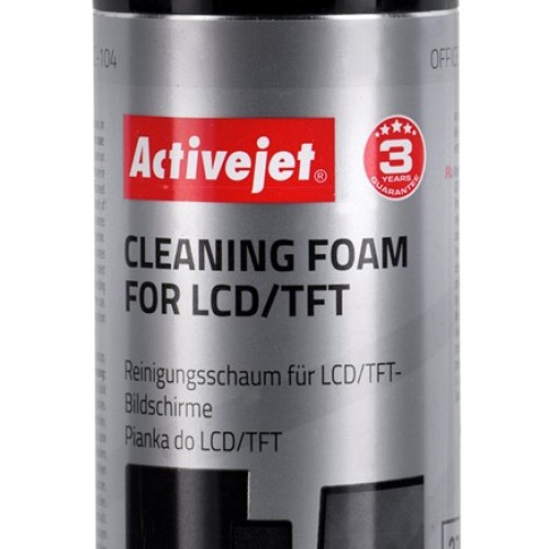 Activejet AOC-104 cleaning foam for matrices LCD/TFT 200ml Activejet AOC-104 cleaning foam for matrices LCD/TFT 200ml