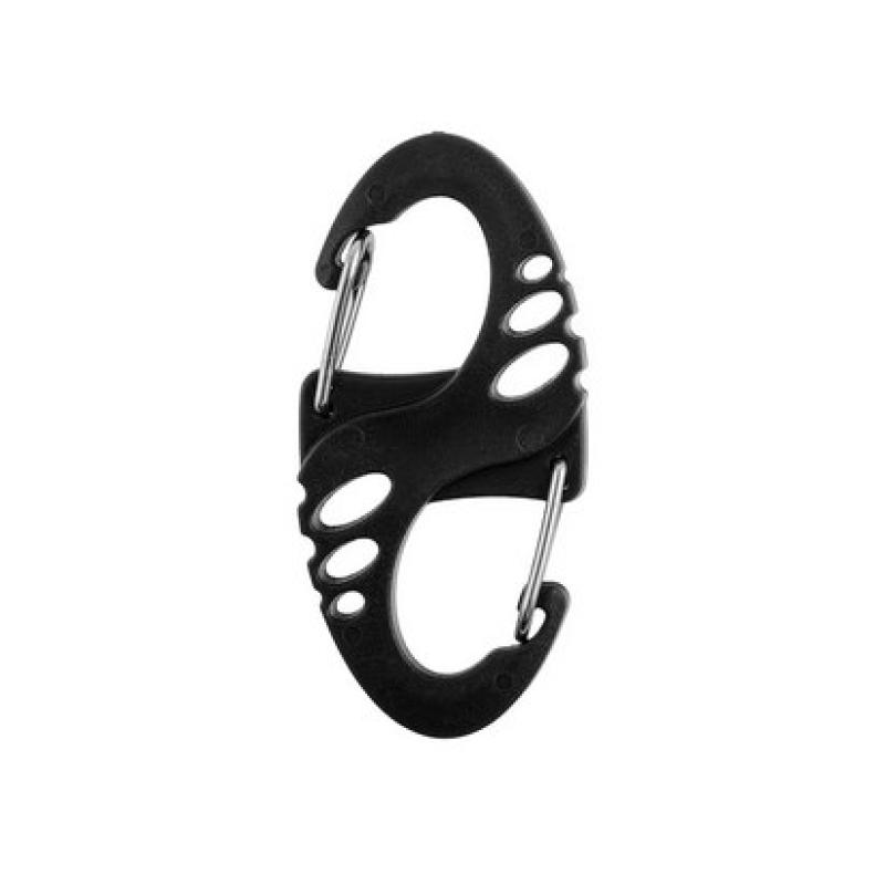 Mil-Tec S-Hook snap hook set - Black Mil-Tec S-Hook snap hook set - Black
