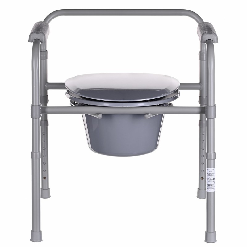 Folding toilet chair