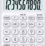 CASIO CALCULATOR, POCKET SL-310UC-WE WHITE, 10 DIGIT DISPLAY