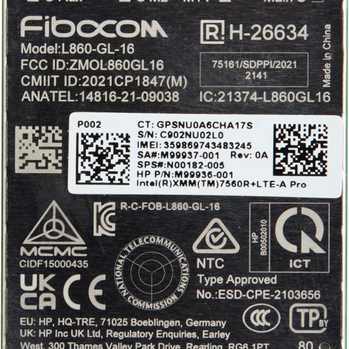 HP XMM 7560 R+ LTE-Advanced Pro WWAN