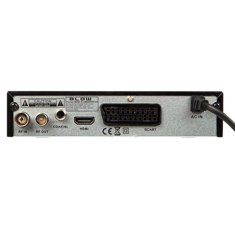 DVB-T2 decoder BLOW 4625FHD H.265 H.265 V2 tuner DVB-T2 decoder BLOW 4625FHD H.265 H.265 V2 tuner