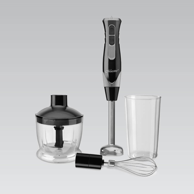 Hand blender Maestro MR-566 3-in-1 set 500 W Black