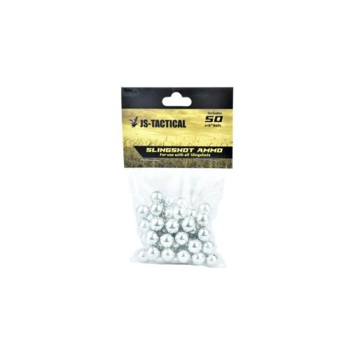 JS Tactical steel slingshot balls 9.5 mm - 50 pieces JS Tactical steel slingshot balls 9.5 mm - 50 pieces